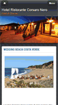 Mobile Screenshot of hotelcorsaronero.com